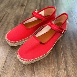 Mauve Red Espadrilles